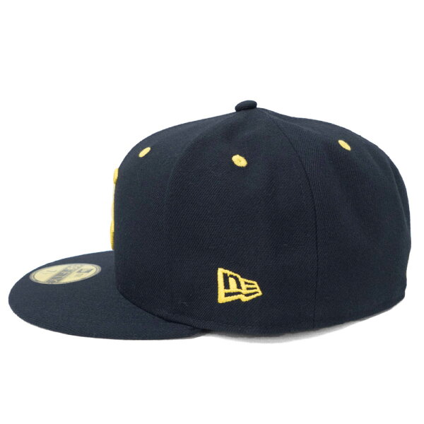 【ピックアップ】埼玉西武ライオンズ グッズ キャップ/帽子 カスタムカラー 59FIFTY ニューエラ/New Era ネイビー 平つば キャップ 特集