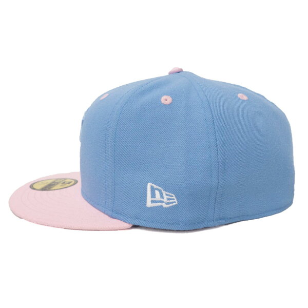 ご予約 横浜DeNAベイスターズ グッズ キャップ/帽子 カスタムカラー 59FIFTY ニューエラ/New Era スカイブルー/ピンク