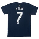 MLS ロビー・キーン LAギャラクシー Tシャツ ネーム&ナンバー アディダス/Adidas ネイビー【OCSL】