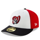 MLB ワシントン・ナショナルズ キャップ/帽子 2020 バッティングプラクティス ロープロファイル ニューエラ/New Era ホワイト