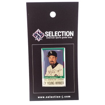 MLB ジャック・マクダウエル シカゴ・ホワイトソックス 1993 アリーグ サイヤング賞 Pin ピンバッチ ピンズ Peter&David