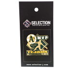 MLB ミゲル・テハダ オークランド・アスレチックス 2002 アリーグ MVP Pin ピンバッチ ピンズ Peter&David