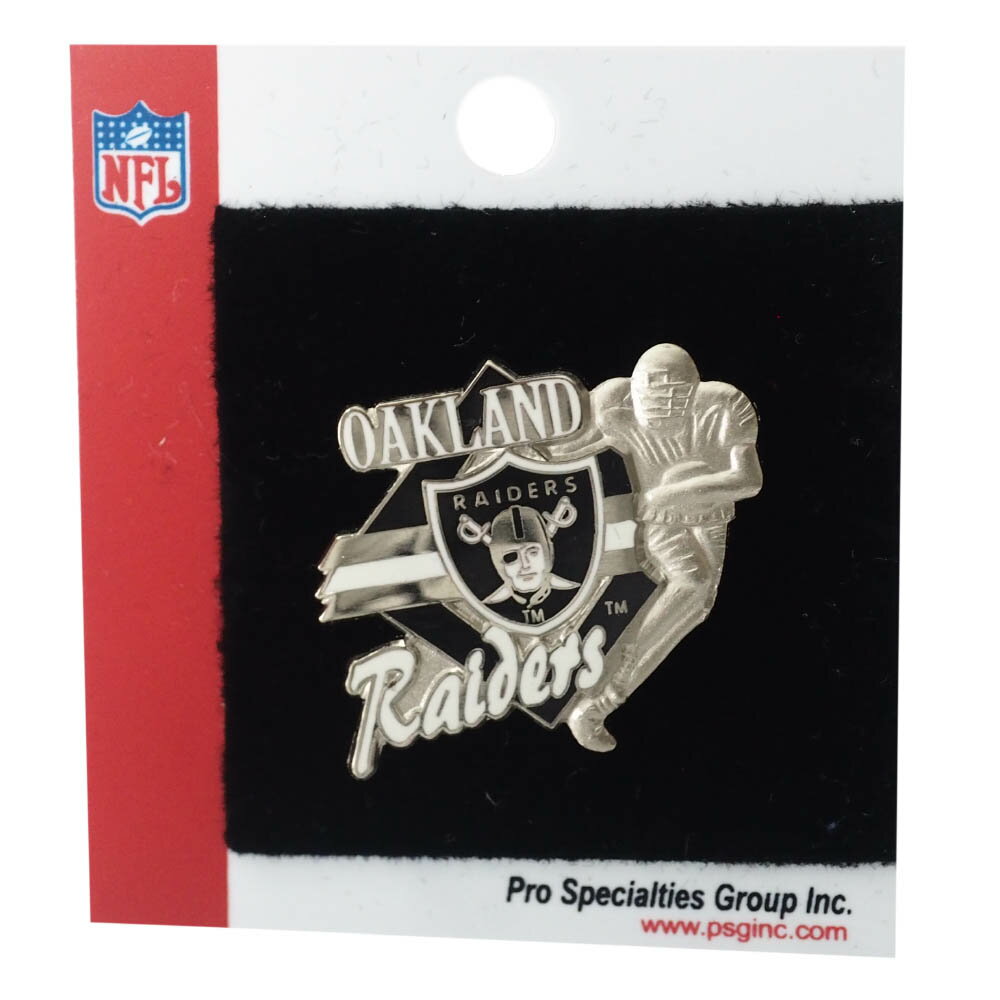 NFL レイダース Team Logo Carrier Pin ピンバッチ ピンズ PSG