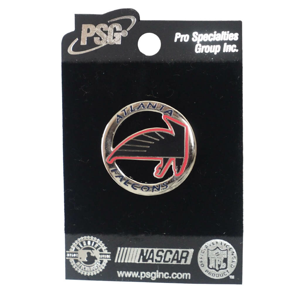NFL ファルコンズ Team Logo Circle Pin ピンバッチ ピンズ (S) PSG