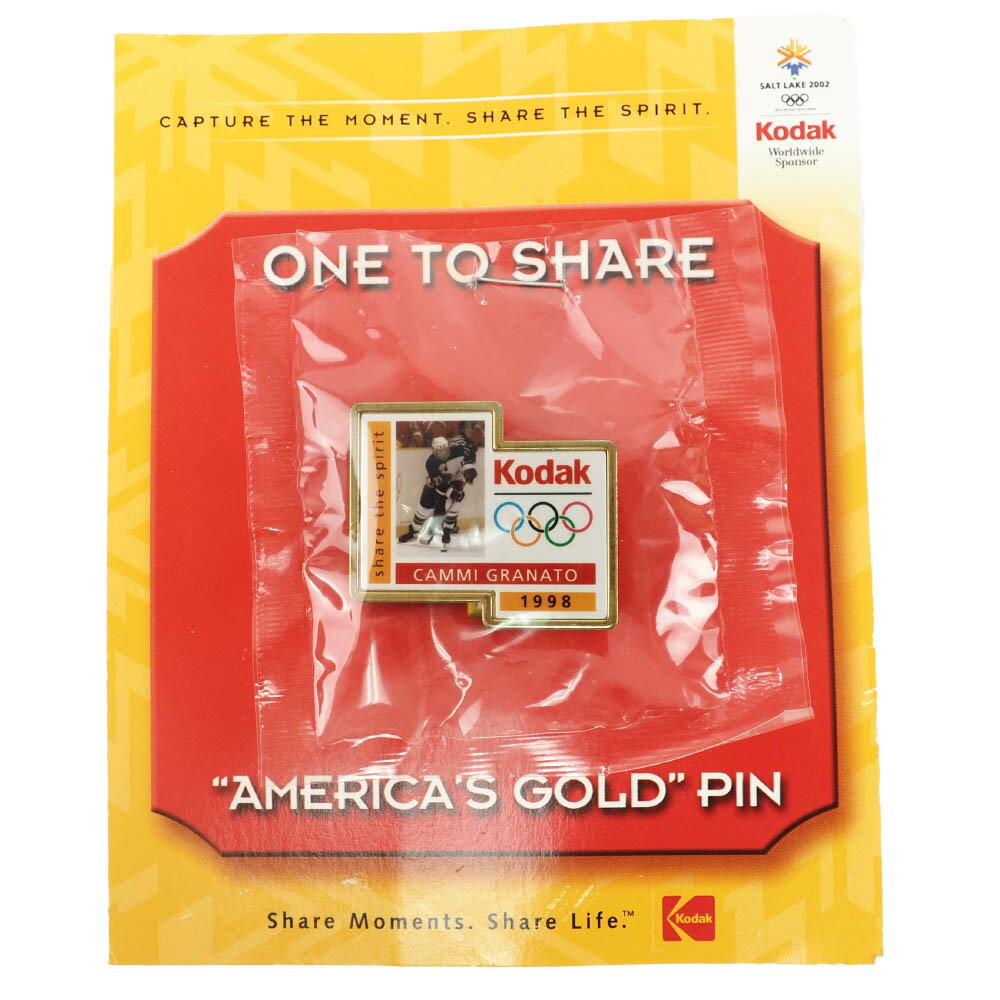 カミー・グラナート America's Gold Pin ピンバッチ ピンズ Kodak