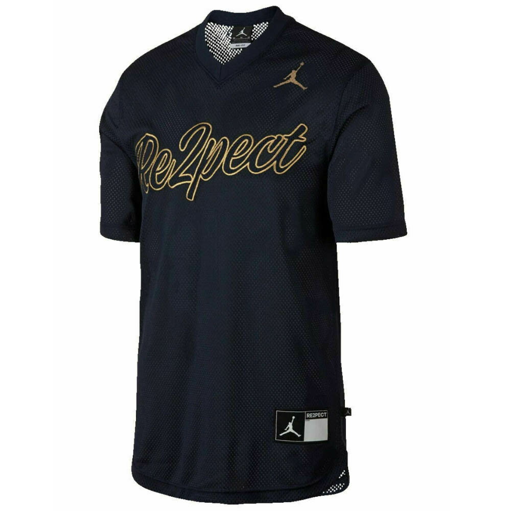 JORDAN デレク・ジーター ユニフォーム/ジャージ Jordan Re2Pect ベースボールジャージー ナイキ/Nike Navy/Gold