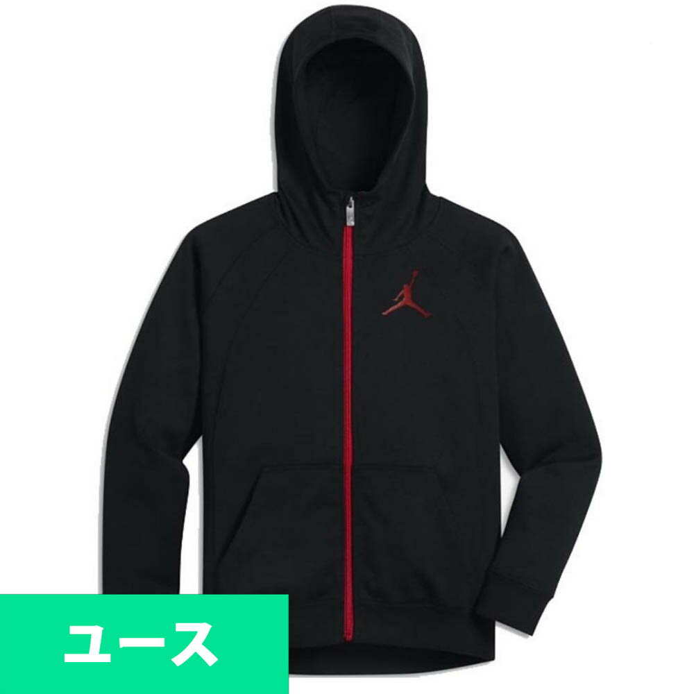 JORDAN p[J[/t[fB[ LbY/[X Full Zip Jumpman Hoodie iCL/Nike Black/Red