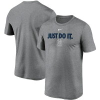 【取寄】MLB ニューヨーク・ヤンキース Tシャツ チーム Just Do It レジェンド パフォーマンス ナイキ/Nike グレー - 
トレーニングオススメ！Nike×MLB Tシャツ取寄受開始！
