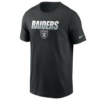 NFL Tシャツ レイダース スプリット ナイキ/Nike ブラック - 
シーン問わず着回しできるシンプルデザイン！NFLロゴTEEが新入荷！
