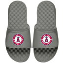 MLB ロサンゼルス・エンゼルス サンダル/シューズ Alternate Logo Slide Sandals ISlide グレー