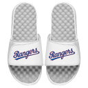 MLB テキサス・レンジャーズ サンダル/シューズ Cooperstown Wordmark Logo Slide Sandals ISlide ホワイト