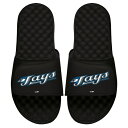 MLB ggEu[WFCY T_/V[Y Cooperstown Wordmark Logo Slide Sandals ISlide ubN