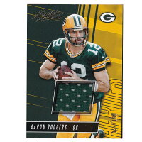 【ピックアップ】NFL アーロン・ロジャース パッカーズ トレーディングカード 2018 Absolute Heroes Memorabilia Card 054/199 Panini - 
2020シーズンMVP！アーロン・ロジャース選手特集！！
