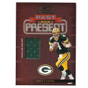 NFL ブレット・ファーブ パッカーズ トレーディングカード 2002 Donruss Classics Past and Present Jerseys Card 22…