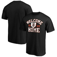 【取寄】MLB サンフランシスコ・ジャイアンツ Tシャツ Welcome Home T-Shirt ブラック - 
いよいよ来週開幕！MLB2020シーズン開幕デザインTシャツ取寄受付開始！
