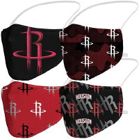 【取寄】NBA ヒューストン・ロケッツ Adult Variety Face Covering 4-Pack 大人用 ファッションマスク 4枚パック - 
NBAチームロゴデザインのファッションマスク取寄受付開始！
