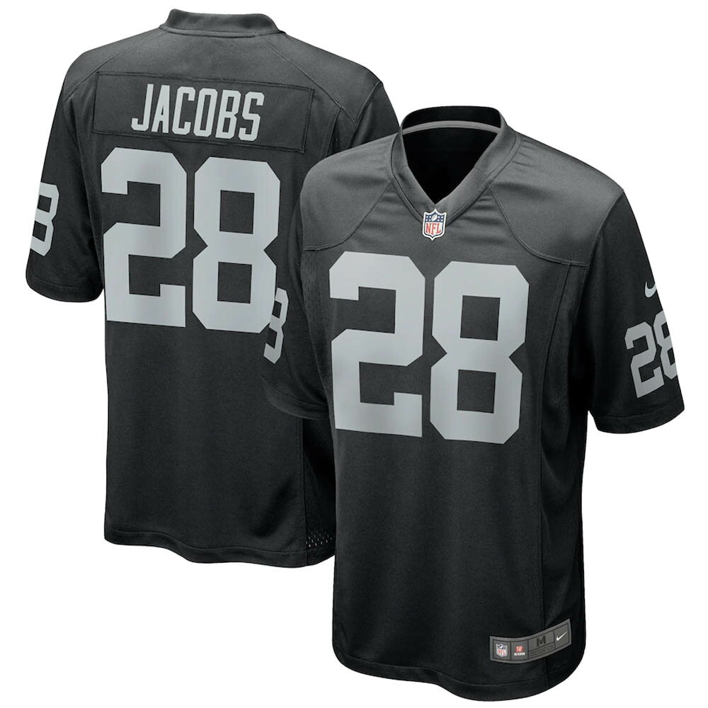 【ピックアップ】NFL ジョッシュ・ジェイコブス レイダース ユニフォーム/ジャージ Game Jersey ナイキ/Nike ブラック - 
アメカジファッションの王道レイダース！カーとジェイコブスで旋風を起こす！
