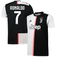 【取寄】SOCCER クリスティアーノ・ロナウド ユベントス ユニフォーム/ジャージ 2019/20 Home Replica アディダス/Adidas ブラック - 
CR7加入で欧州制覇を狙う！イタリア王者・ユベントスアイテム取扱中！
