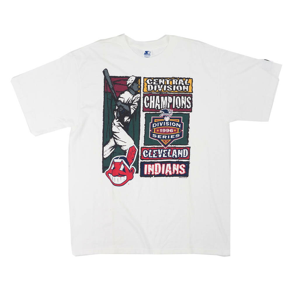 MLB クリーブランド・インディアンス Tシャツ 1996 ワ