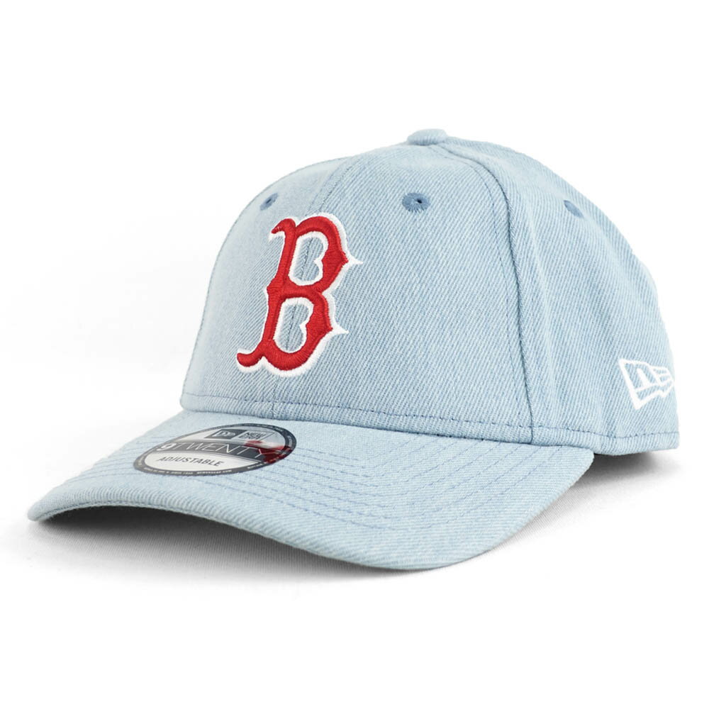 MLB ボストン・レッドソックス キャップ/帽子 リーバイス Levi's Light Wash 9TWENTY Adjustable Hat ニューエラ/New Era ライトブルー