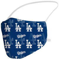 MLB ロサンゼルス・ドジャース マスク フェイスマスク Adult Variety Face Covering LA LA Dodgers - 
ドジャースロゴデザインのファッションマスクが登場！
