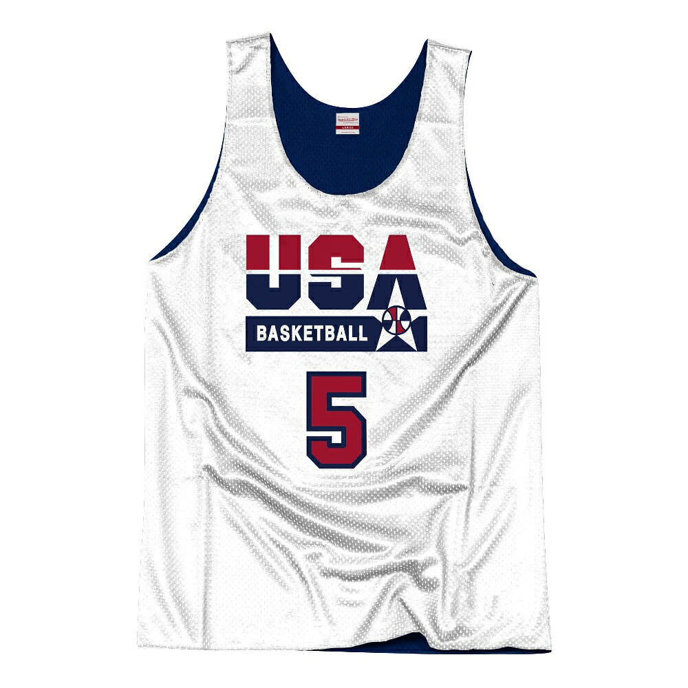 MLB.NBAグッズショップ SELECTIONのUSABB デビッド・ロビンソン 1992 アメリカ代表 ユニフォーム/ジャージ リバーシブル ドリームチーム ミッチェル＆ネス｜アングル2