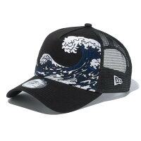 New Era キャップ/帽子 9FORTY AFTR UKIYOE WAVE 浮世絵 波 ニューエラ/New Era ブラック - 
ニューエラ x 和　浮世絵がデザインになったキャップが登場！
