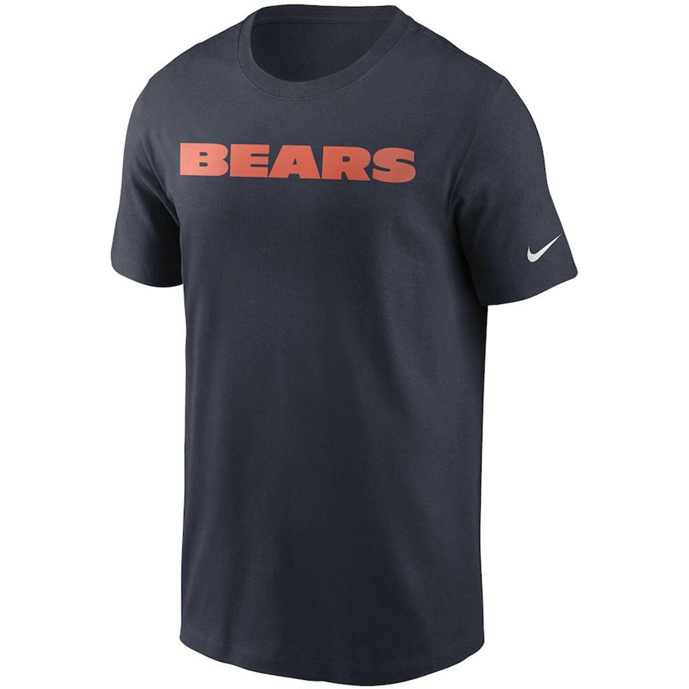 NFL ベアーズ Tシャツ チームワードマーク ナイキ/Nike ネイビー
