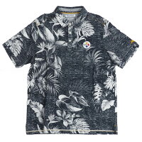 【ピックアップ】NFL スティーラーズ アロハ ハワイアン ポロシャツ Tommy Bahama チャコール - 
汗ばむ季節にはサラッと着れるシャツがいい！国内未入荷NFLシャツ特集♪
