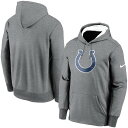 NFL コルツ パーカー/フーディー Prime Logo Therma Pullover Hoodie ナイキ/Nike グレー NKAQ-CM9【OCSL】