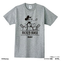 東京ヤクルトスワローズ グッズ Tシャツ ミッキーマウス（ひとやすみ）×東京ヤクルトスワローズ　Tシャツ Space Age 杢グレー - 
スワローズ x ミッキーマウスのコラボグッズが新入荷！
