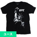 UFC Tシャツ ユース Liberty Glove UFC 205 New York T-Shirt リーボック/Reebok ブラック【OCSL】