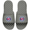 MLB 前田健太選手 所属 ミネソタ・ツインズ サンダル/シューズ Primary Logo Slide Sandals ISlide グレー