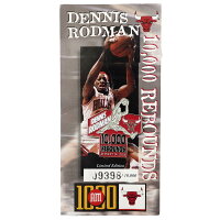 NBA デニス・ロッドマン シカゴ・ブルズ 10,000 REBOUNDS Promo Metal Lapel Pin 10,000 LTD. SGA - 
NBAシカゴブルズのピンバッチが新入荷！黄金期時代もあります！
