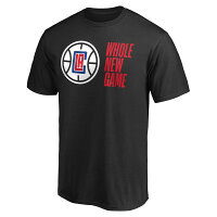 【取寄】NBA ロサンゼルス・クリッパーズ Tシャツ Whole New Game Team T-Shirt ブラック - 
NBAシーズン再開を記念したスローガンTシャツが取寄販売スタート！
