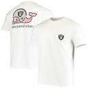 NFL レイダース Tシャツ Whale Helmet T-Shirt Vineyard Vines ホワイト