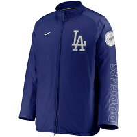 【ピックアップ】MLB ロサンゼルス・ドジャース ジャケット/アウター Authentic Collection Dugout Full-Zip Jacket ナイキ/Nike ロイヤル - 
デザイン・機能性どちらも◎！MLBジャケット特集！！
