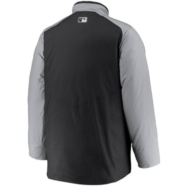 MLB シカゴ・ホワイトソックス ジャケット/アウター Authentic Collection Dugout Full-Zip Jacket ナイキ/Nike ブラック