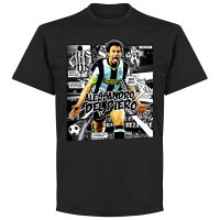 【取寄】SOCCER アレッサンドロ・デル・ピエロ ユベントス Tシャツ Comic T-shirt RETAKE ブラック - 
サッカーファン必見👀　現役選手・引退した選手のグラフィックTシャツ等が取り寄せ可能に！
