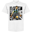 SOCCER アレッサンドロ・デル・ピエロ ユベントス Tシャツ Comic T-shirt RETAKE ホワイト