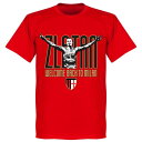 SOCCER ズラタン・イブラヒモビッチ ACミラン Tシャツ Zlatan Welcome Back T-Shirt RETAKE レッド