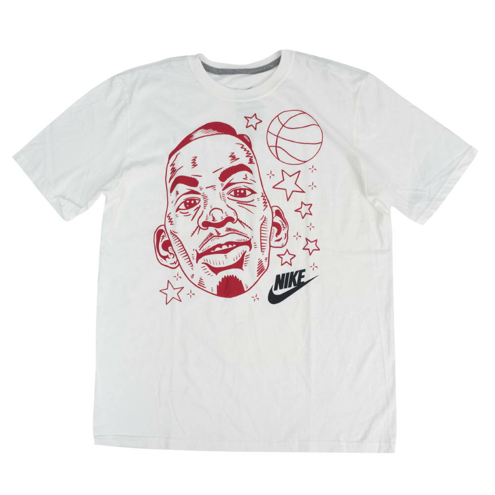 NBA Tシャツ 半袖 ナイキ Tシャツ 半袖 Nike Tシャツ 半袖 アンファニー・ハーダウェイ ホワイト 白 QT S+ Penny T-Shirt