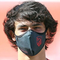 アトレティコ・マドリード フェイスマスク サッカー フェイスカバー  SOCCER Atletico de Madrid ブラック - 
長いマスク時代..欧州サッカーモデルのマスクでスパイスを♪
