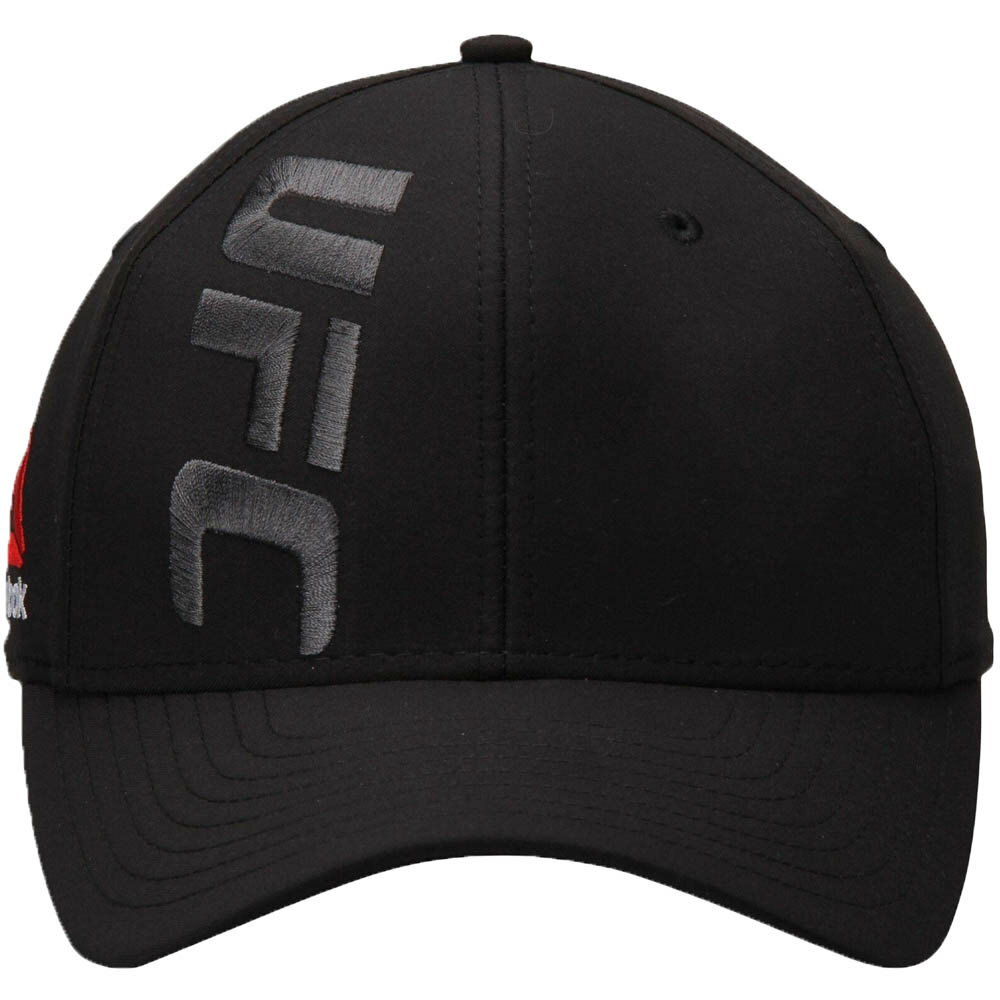 UFC キャップ リーボック Reebok キャップ 帽子 ブラック グレー Structured Flex Hat Black/Gray