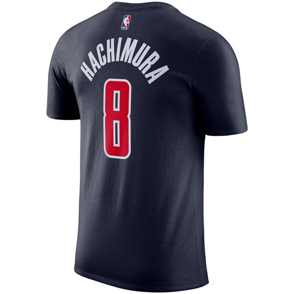 【取寄】八村塁 Tシャツ tシャツ ジョーダン Jordan ウィザーズ NBA ネイビー 2020/21 ステートメントエディション