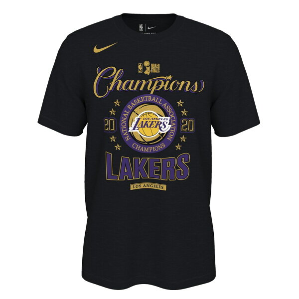 【ピックアップ】ご予約 レイカーズ NBAファイナル2020 優勝記念 ロッカールーム Tシャツ＆キャップ