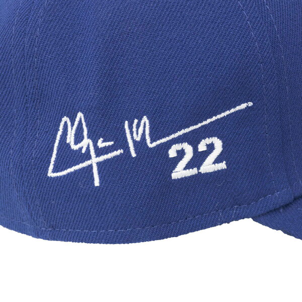 【ピックアップ】クレイトン・カーショー キャップ/帽子 MLB ドジャース サイン刺繍 ニューエラ アジャスタブル 9FORTY NewEra ゲーム