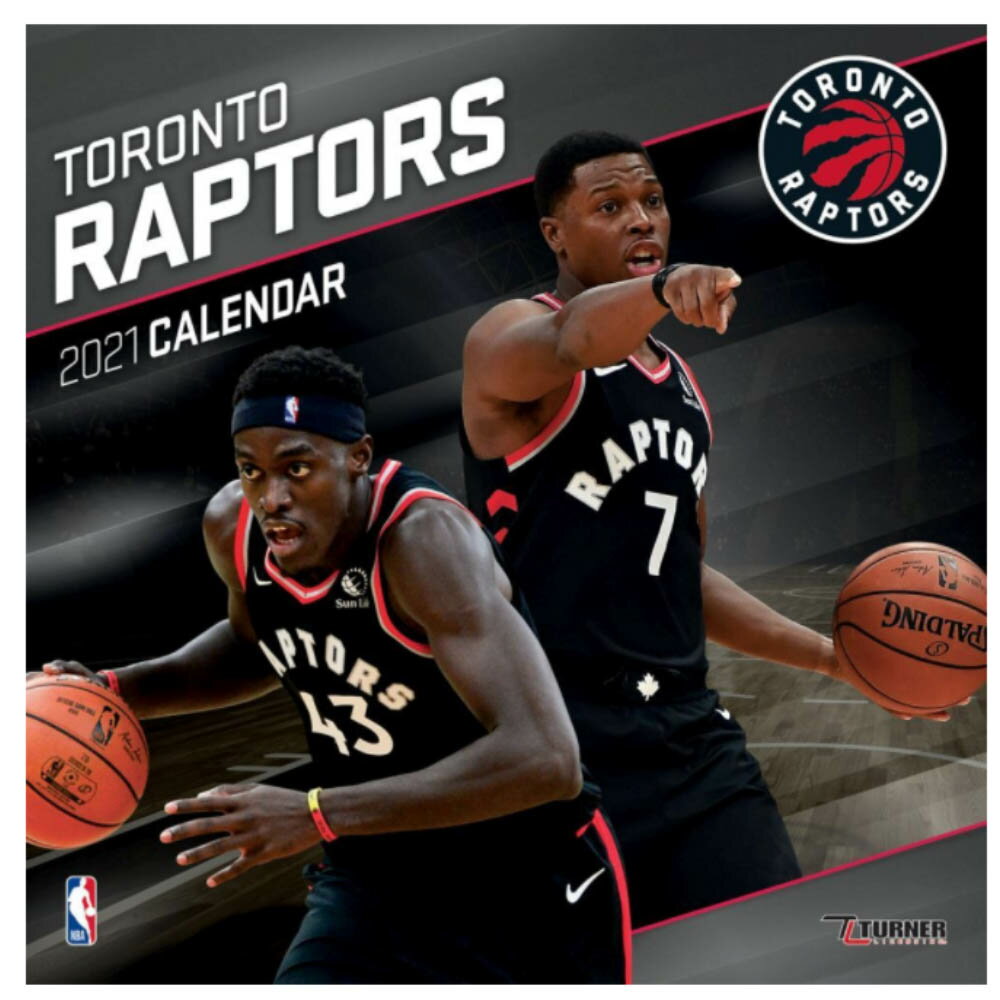 ラプターズ カレンダー NBA 2021年版 チーム 壁掛け ポスター インテリア Turner
