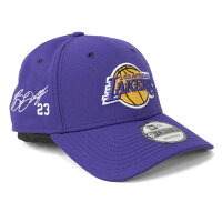 レブロン・ジェームズ キャップ 帽子 ニューエラ New Era 9FORTY サイン刺繍 レイカーズ NBA パープル アジャスタブル - 
NBAファイナル出場プレーヤーもラインナップ！当店限定選手サイン刺繍キャップが新入荷！
