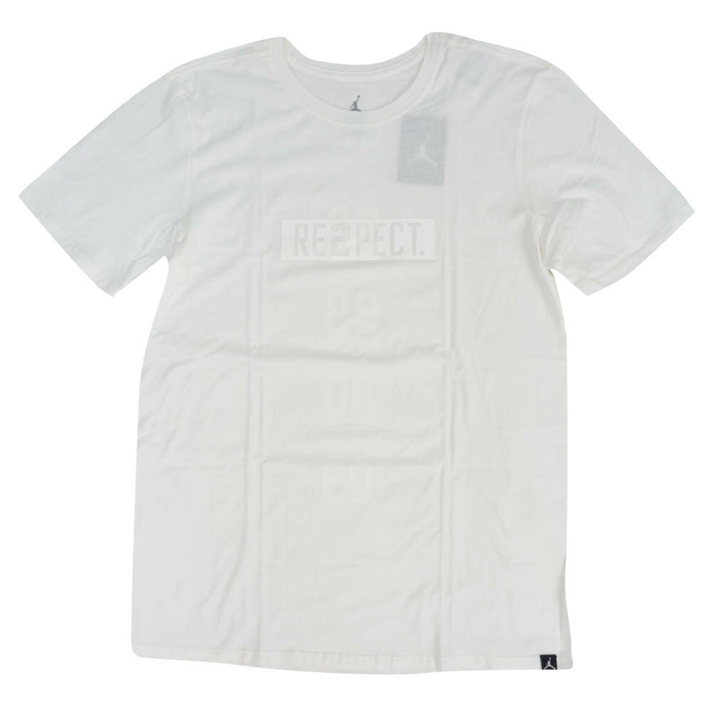 デレク・ジーター Tシャツ ジョーダン JORDAN Jordan RE2PECT ホワイト メンズ 半袖